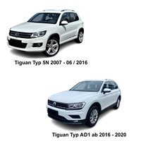 VW Tiguan Typ 5N AD1 pommeau de vitesse soufflet cuir Alcantara