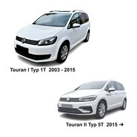 VW Touran Typ 1T 5T 4Motion Schaltknauf Schaltsack Alcantara leder schaltmanschette