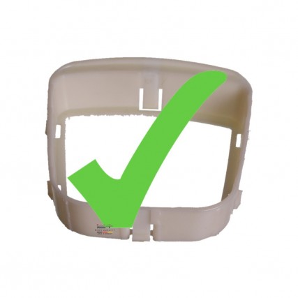 schaltmanschette unten rahmen ansicht VW Polo 6 Typ 2G GTI Vento