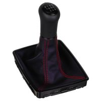 ict pomello del cambio con cuciture rosse Mercedes C-Classe W204 C204 S204 GLK X204