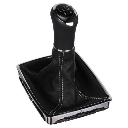 ict manopla de câmbio com costura cinza Mercedes C-Classe W204 C204 S204 GLK X204