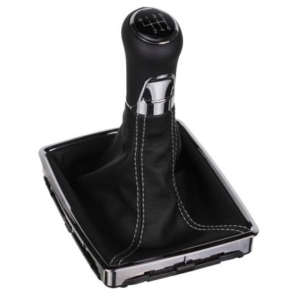 Mercedes C-Class W204 C204 S204 GLK X204 shift gear knob boot gaiter leather mounting frame