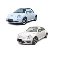 VW New Beetle Typ 9C Beetle Typ 5C pomello del cambio Alcantara pelle cuffia