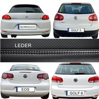 VW Golf 6 MK6 (2008-2016) pommeau de vitesse soufflet cuir Alcantara