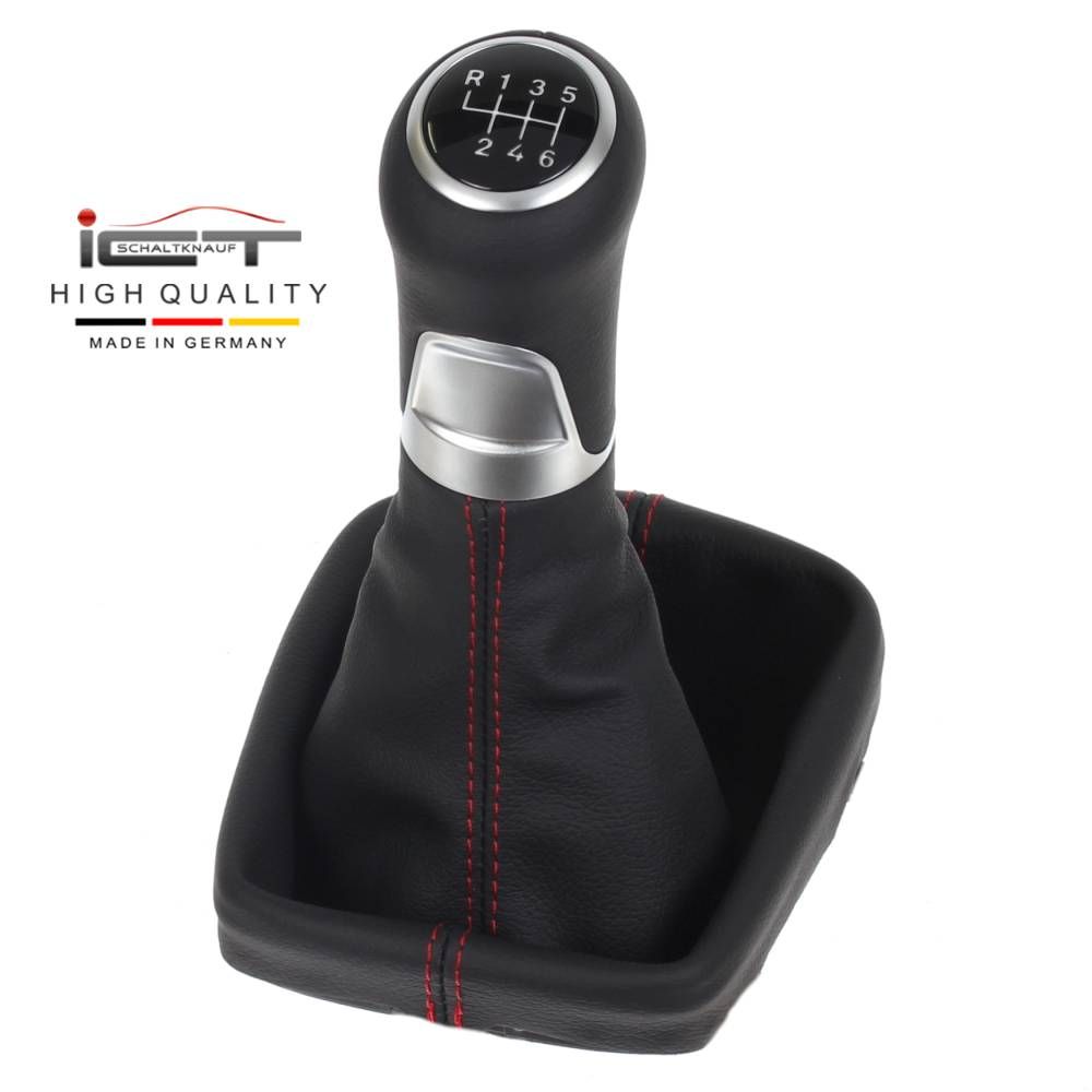 VW Fox Typ 5Z pomello del cambio Alcantara pelle cuffia