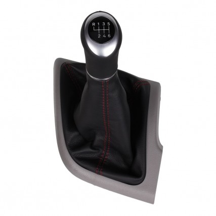 ict shift knob with red stitching Fiat Ducato Peugeot Boxer Citroen Jumper