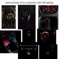 ict general shift knob illumination Audi A1 A3 Q3 Typ 8X 8P 8U