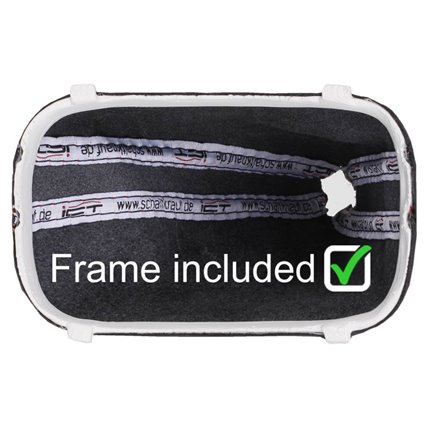 vista inferior del marco de la funda VW Golf 5 6, EOS, Scirocco 3 DSG