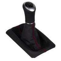 Ford Mustang 5 V Shelby GT500 V6 GT GT-H shift gear knob boot gaiter leather mounting frame