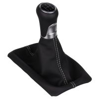 Ford Mustang 5 V Shelby GT500 V6 GT GT-H shift gear knob boot gaiter cover Alcantara leather