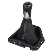 Nissan Navara Pathfinder R51 Thai FL D231 shift gear knob boot gaiter leather mounting frame