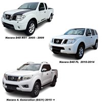 Nissan Navara Pathfinder R51 Thai FL D231 araba resmi