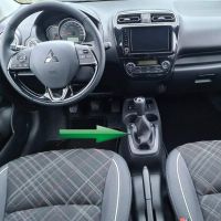 Schaltknauf Schaltsack Mitsubishi Mirage,Space Star leder