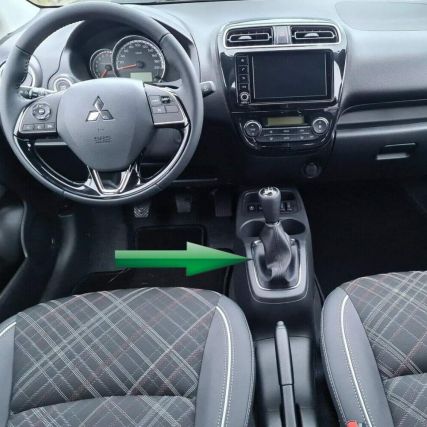 Vites Topuzu Mitsubishi Mirage,Space Star Deri körük Vites Topuzu Mitsubishi Mirage,Space Star Deri körük