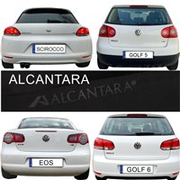  VW pomello del cambio Golf Golf 5,6,Eos,Scirocco Alcantara
