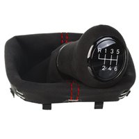 VW Golf 5 Golf 6 Eos Scirocco 3 MK5 MK6 shift gear knob boot gaiter cover Alcantara leather