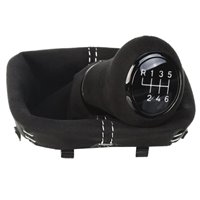 ict pommeau de vitesse avec coutures rouges VW Golf 5 Golf 6 Eos Scirocco 3 MK5 MK6