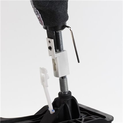 VW Bus T6.1 MAN TGE Transporter Multivan California vista inferior da coifa de câmbio com cabo