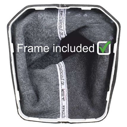 cuffia del cambio vista dal basso del telaio VW Bus T6.1 MAN TGE Transporter Multivan California