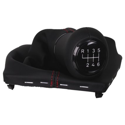 Mazda5 Typ CR CW pomo de la palanca de cambios Alcantara cuero funda