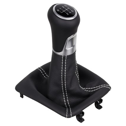 ict shift knob with black stitching Porsche Boxster Cayman Typ 718 981 982 Spyder