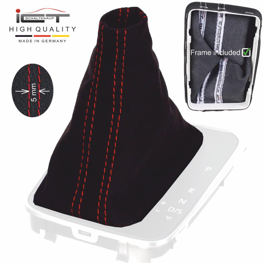 VW Golf 7 DSG del cambio pelle e cuffia con telaio di montaggio