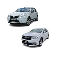 Dacia Sandero Stepway 1 BS2 B8 Logan MCV Schaltknauf Schaltsack Alcantara leder schaltmanschette
