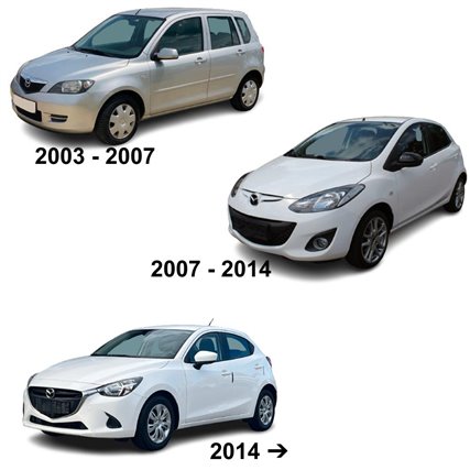 Vites Topuzu Mazda Mazda 2 Deri körük Vites Topuzu Mazda Mazda 2 Deri körük