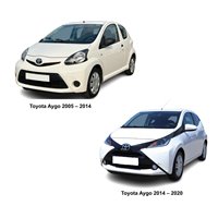Schaltknauf Schaltsack Toyota Aygo leder schaltmanschette