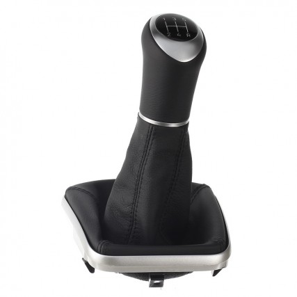 Alfa Romeo Mito shift gear knob boot gaiter leather mounting frame