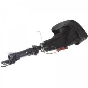 ict pommeau de vitesse avec coutures noires Alfa Romeo Mito