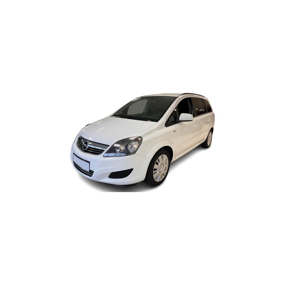 L&P Soufflet Levier De Vitesses Cuir Véritable - Compatible Opel Zafira A 1999-2005 - Noir Gris