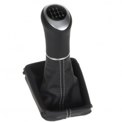 Volvo XC60 Schaltknauf Schaltsack leder schaltmanschette mit rahmen