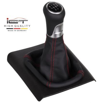VW Golf 1 MK1 GTI Jetta Caddy shift gear knob boot gaiter leather mounting frame