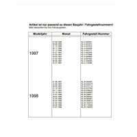  Audi palanca de cambios A3 Audi A3 Typ 8L 09/1996 - 07/1998