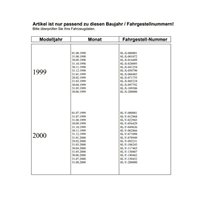  Audi Vites Topuzu A3 Audi A3 Typ 8L 08/1998 - 08/2000 Deri