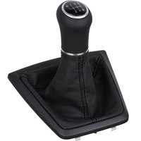 ict pomo de la palanca de cambios con costuras negras BMW Z4 E85 Roadster E86 Coupe E89