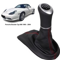 Porsche Boxster Typ 986 OR Alcantara deri vites topuzu ve körük