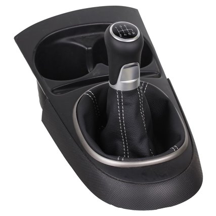 ict manopla de câmbio com costura vermelha Honda Integra Acura RSX Type r s