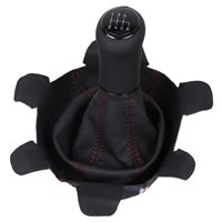 ict pomo de la palanca de cambios con costuras negras Honda Integra Acura RSX Type r s