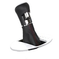 Saturn Sky Pontiac Solstice shift gear knob boot gaiter leather mounting frame