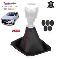 Dacia Sandero 3 DJF Logan Renault Taliant (2021-) del cambio Alcantara pelle cuffia