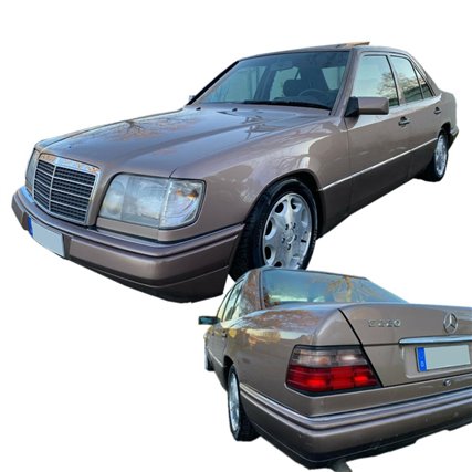  Mercedes Schaltknauf Schaltsack E-Klasse W124 leder