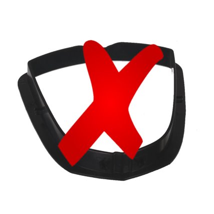 soufflet vue de dessous du cadre Peugeot 206