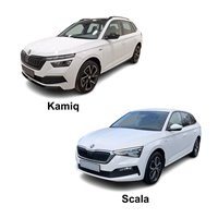 Skoda Kamiq Scala (2019-) Alcantara deri vites topuzu ve körük