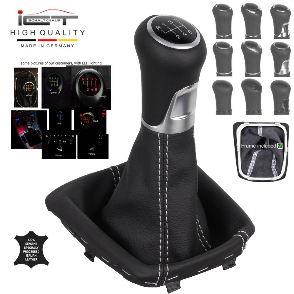 Schaltknauf Schaltsack Skoda Kamiq Scala leder schaltmanschette