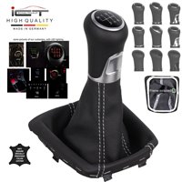 Skoda Kamiq Scala Schaltknauf Schaltsack Alcantara leder schaltmanschette