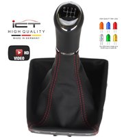 Opel Vauxhall Astra H GTC TwinTop OPC shift gear knob boot gaiter cover Alcantara leather