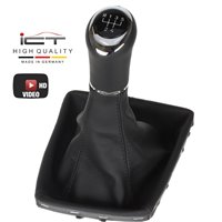 ict pomello del cambio con cuciture nere Opel Astra H GTC TwinTop OPC