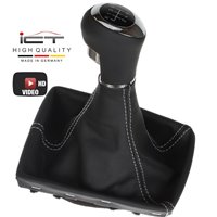 Opel Vauxhall Astra H GTC TwinTop OPC shift gear knob boot gaiter leather mounting frame